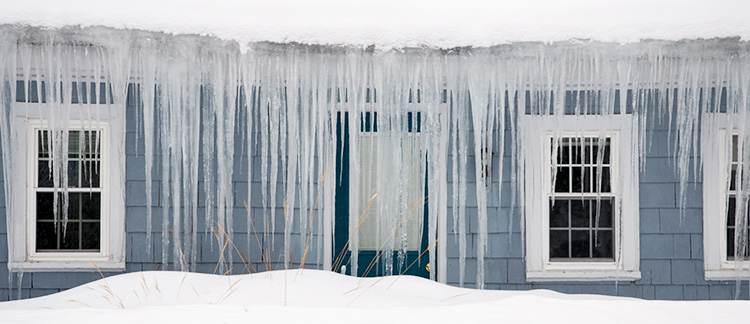 Ice Dam Prevention header from zerodraft