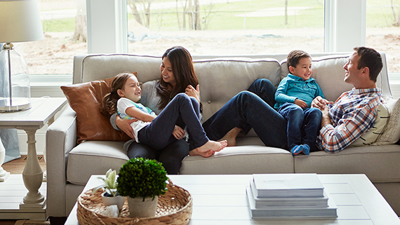 nyserda grants image of family comfortable at home from zerodraft