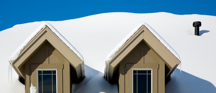 attic insulation near oswego ny snow on roof